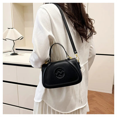 2025 Designer Handbag for Women - Premium Textured Shoulder Bag, Fashionable Crossbody & Top Handle Tote for Work & Daily