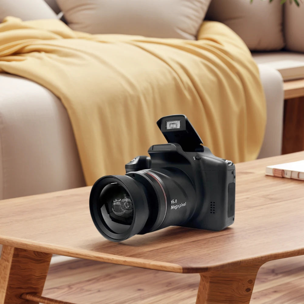16MP Digital Camera with 2.4 Inch LCD Screen Camcorder 16X Digital Zoom Video Camera for Photography and Video