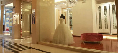 3-D Flower Wedding Dresses Woman