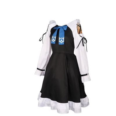 Black girl cosplay dress, small Western-style dress, anime Halloween new women's clothing
