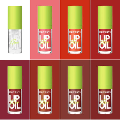 Beauty Glazed Rare Bright Lustrous Lip Essence Moisturizing Shine Shimmer Plumping Lip Tint  Care Oil Gloss for Lip Enhancement