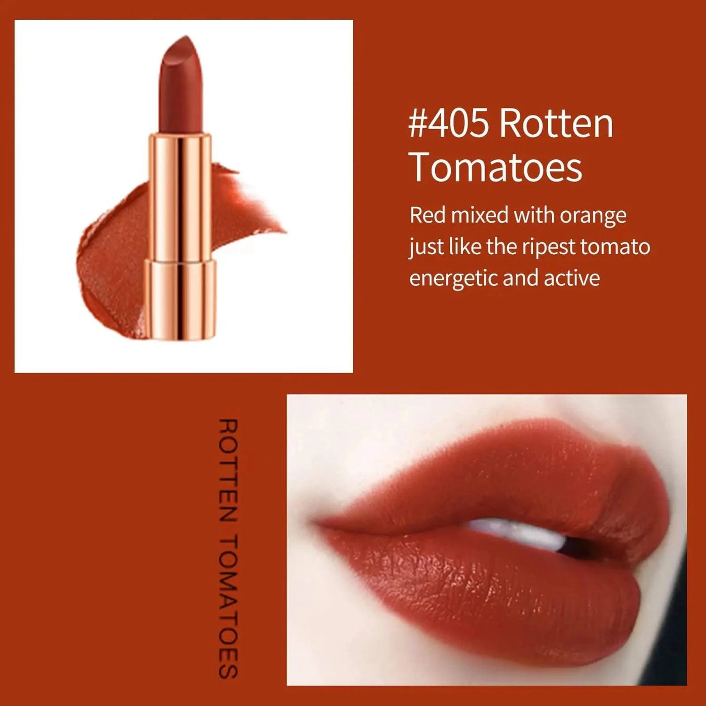 Waterproof Non-Stick Long Lasting Red Matte Lipstick Set 3 Colours