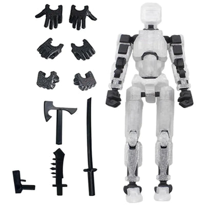 Multi-Jointed Movable Shapeshift Robot 3.0 3D Printed Mannequin Dummy 13 Action Figures Toys Kids Adults Parent-children Games