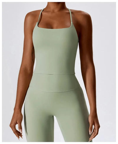 Yoga Bras Bare Sensation Back Beauty Sports Bra for Women Fitness Yoga Vest