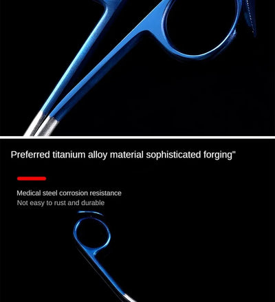 Facial Flap Dissector Scissors Face Lift Dissection Scissors Insert with Speculated Super Cut Tips SMAS  Dissector