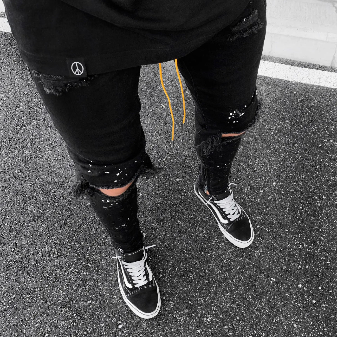 New 2025 Ripped Hole Jeans for Men Hip Hop Cargo Pant Distressed Denim Jeans Skinny Men Clothing Full Length Slim Trousers Male