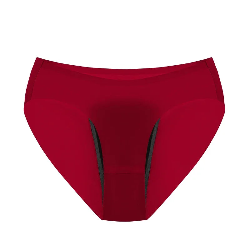 Menstrual Panties Women Underwear intimatePantsHighWaist Absorvent PadSeamless Super Absorbent Abundant  Flow BriefWithLeakProof