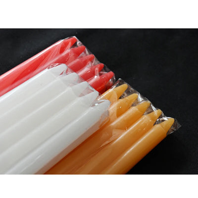 Emergency Lighting Candle, Red, White, Yellow, 2cm Diameter, 21cm Height, Worship Sacrifice, Romance Pray, 10Pcs per Lot