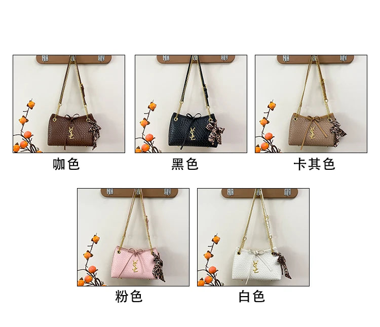 Famous Designer Women's Handbag In Soft Leather, Elegant Crossbody-Bag With Adjustable Strap, Classic Luxury Style