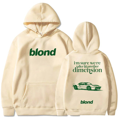 Frank Ocean Blond Album Hoodie Frank Ocean White Ferrari Music Women Men Harajuku Long Sleeve Sweatshirts