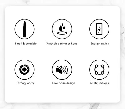 4 In1 Electric Full Body Epilator Facial Shaver for Women Painless Eyebrow Nose Leg Armpit Hair Epilator Bikini Trimmer Portable