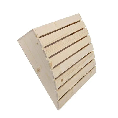 Wooden Headrest Sauna Pillow Comfortable Support Steam Room Supplies Accessories Wooden Pillow Sauna Room Equipment Bathroom