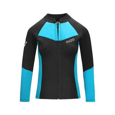 Women's Wetsuit shirt / pants 1.5mm Neoprene Wetsuits Long Sleeve Wetsuits Top Bottom Two Piece Dive Suits for Scuba Diving Surf