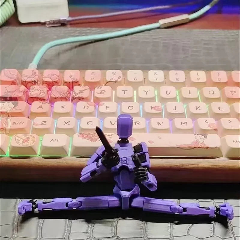 Multi-Jointed Movable Shapeshift Robot 3.0 3D Printed Mannequin Dummy 13 Action Figures Toys Kids Adults Parent-children Games