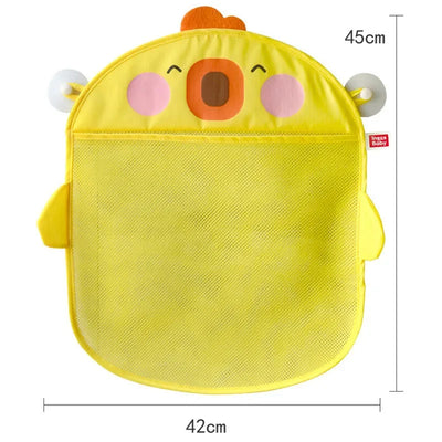 Baby Bathroom Storage Mesh Bag Children Games Network Bath Baskets Organization Water Bath Toys Cartoon Animal Shapes Net Bag
