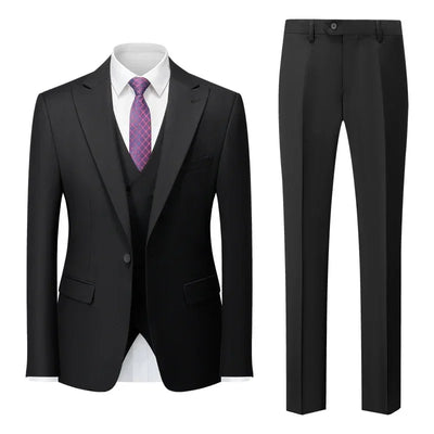 Italian Business Gentleman Slim Suit, Groom Wedding Blazers, Men's Blazers, Italian Costume, Sizes M to 5XL