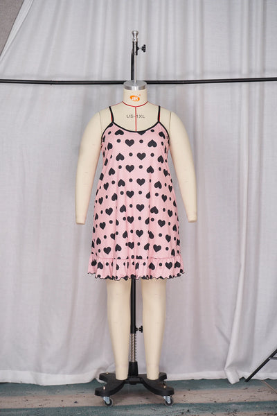 Medium to large-sized women's pajamas  oversized pajamas  loose pajamas  pajamas  home clothing  oversized pajamas  and skirts