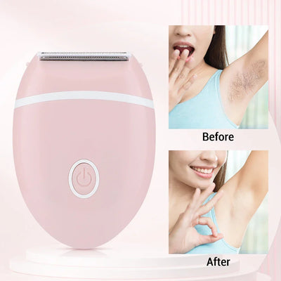 Electric Hair Removal Epilator For Women Hair Trimmer Shaver Bikini Underarms Arm Leg Face Private Parts Lady Razor Depilator
