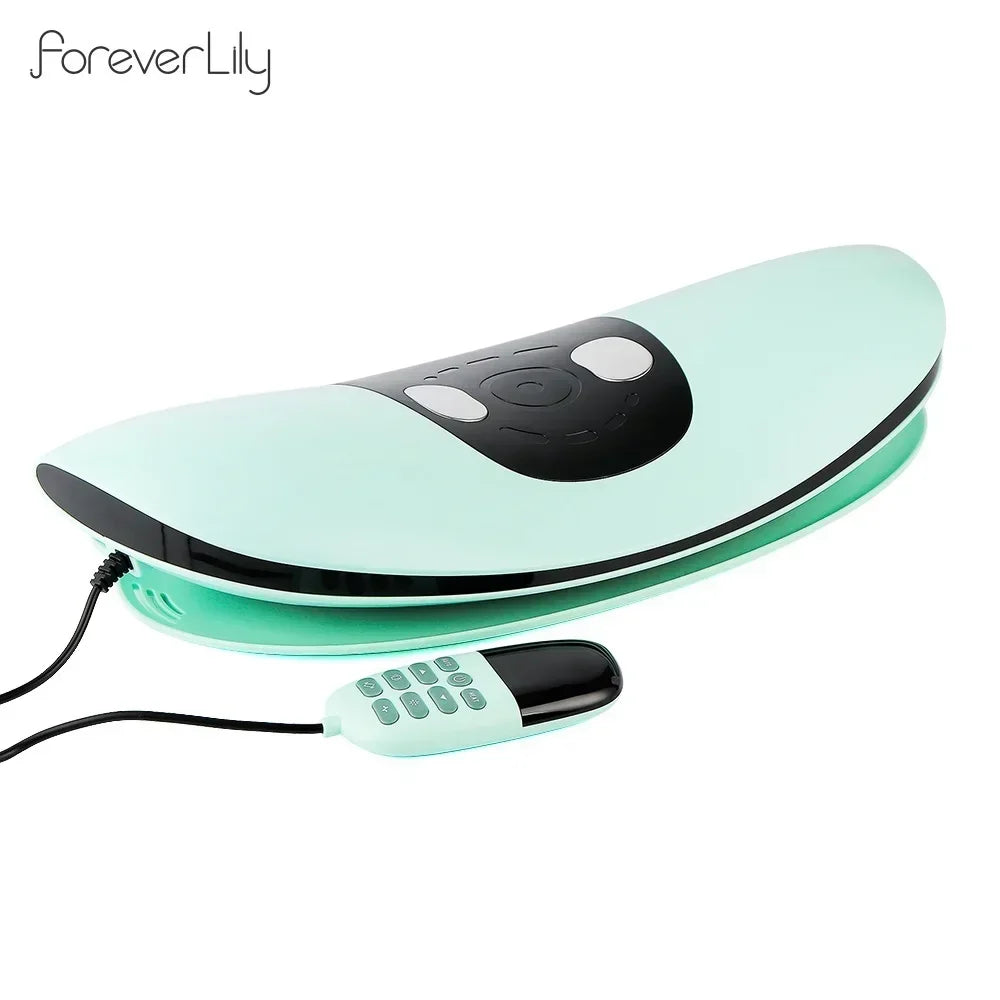 Electric Lumbar Traction Massager Adjustable Vibration Waist Massager Wa ist Spine Support Back Massage Machine Waist masajeador