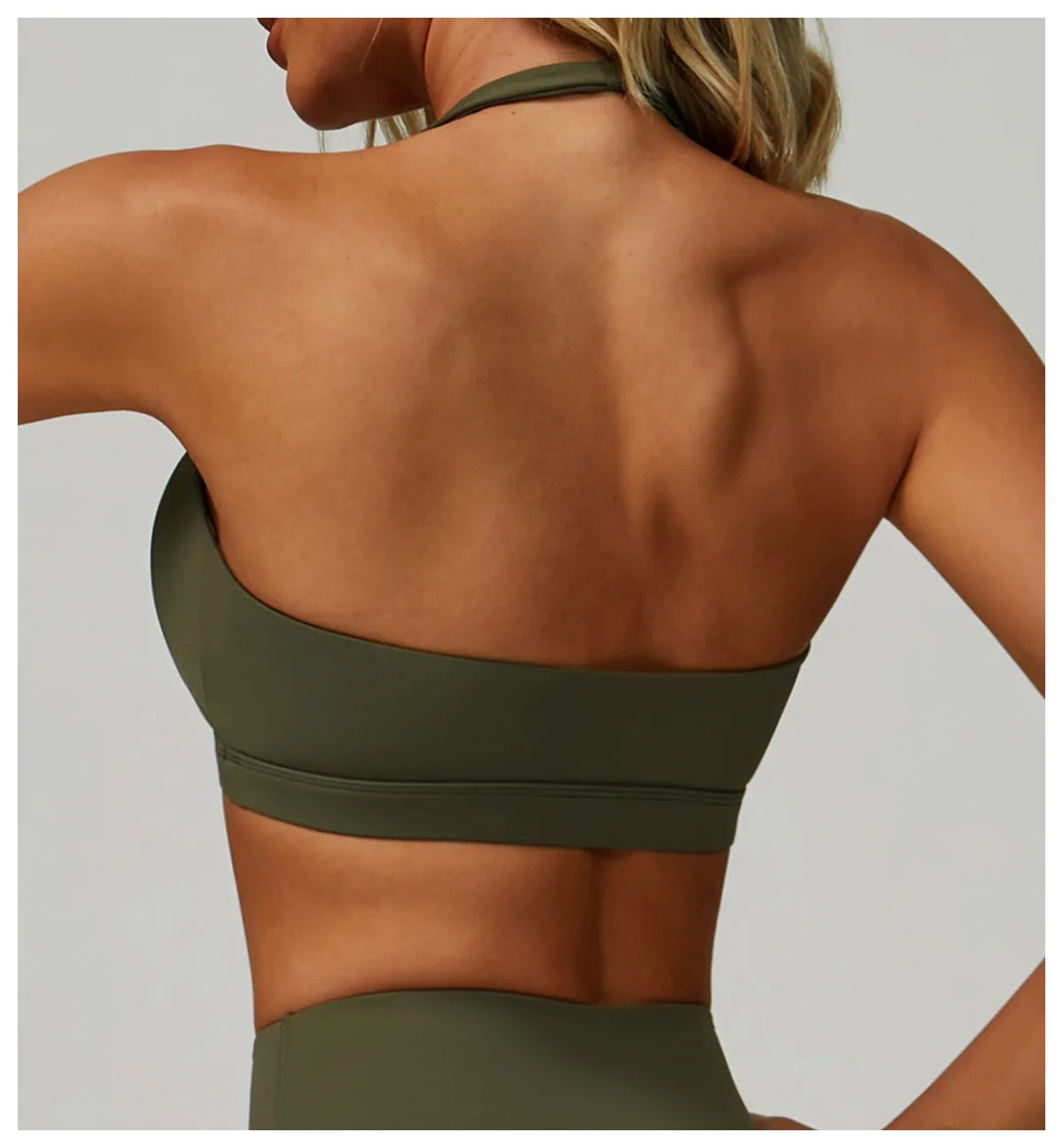 Breathable Sports Bra Anti-Sweat Fitness Top Women Hanging Neck Yoga Bra Shockproof Crop Tops Push Up Sport Bra Gym Workout Vest