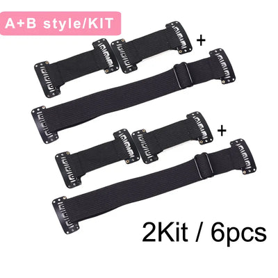 Face Lift Hair Band with Clips Invisible Facelift Stretching Straps Face Line Belt Face Slimming Bands Anti Wrinkles Makeup Tool