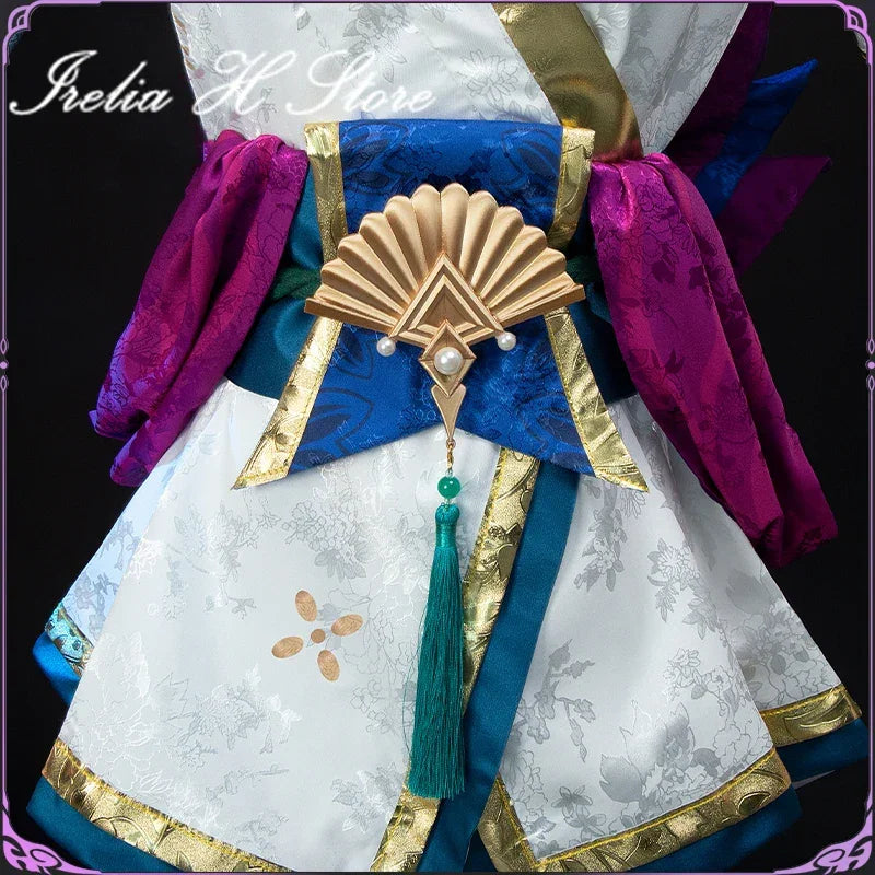 Irelia H Lux LOL Spirit Blossom Lux Cosplay Costume for women game halloween party dress role cosplays