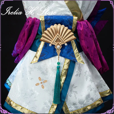 Irelia H Lux LOL Spirit Blossom Lux Cosplay Costume for women game halloween party dress role cosplays