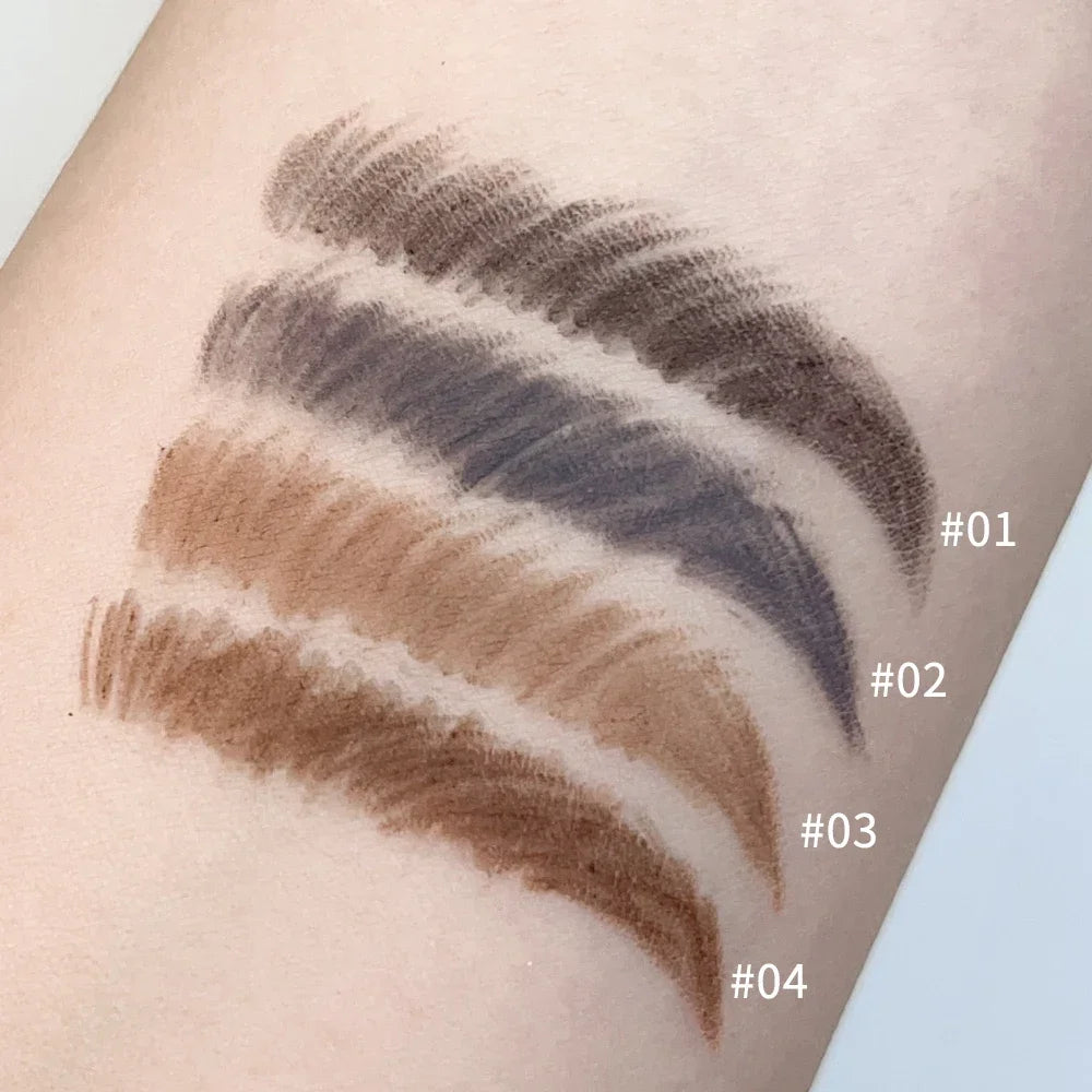 Ultra-fine Eyebrow Pencil Sweat-proof Eeyeliner with Brush Waterproof Outline Lying Silkworm Eyeliner Pen Eyes Makeup Cosmetic