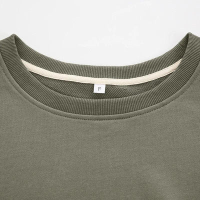 Oversized 100% Cotton Women Sweatshirts Long Sleeve Patchwork Open Side Streetwear Harajuku Pullovers Autumn Clothes For Women