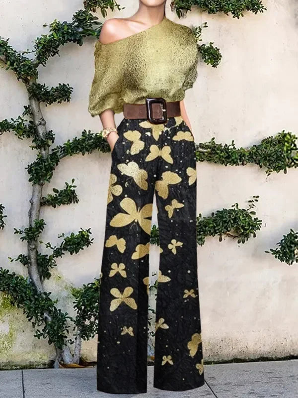 Women Jumpsuits New In Spring Autumn Female Chic Elegant Office Lady Wide Leg Pants Bodysuits Jump Suits for Women One Pieces
