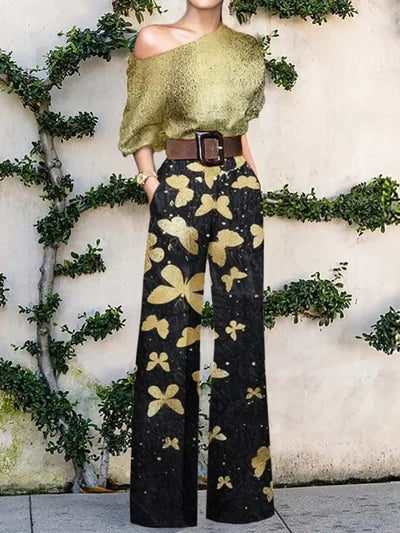 Women Jumpsuits New In Spring Autumn Female Chic Elegant Office Lady Wide Leg Pants Bodysuits Jump Suits for Women One Pieces