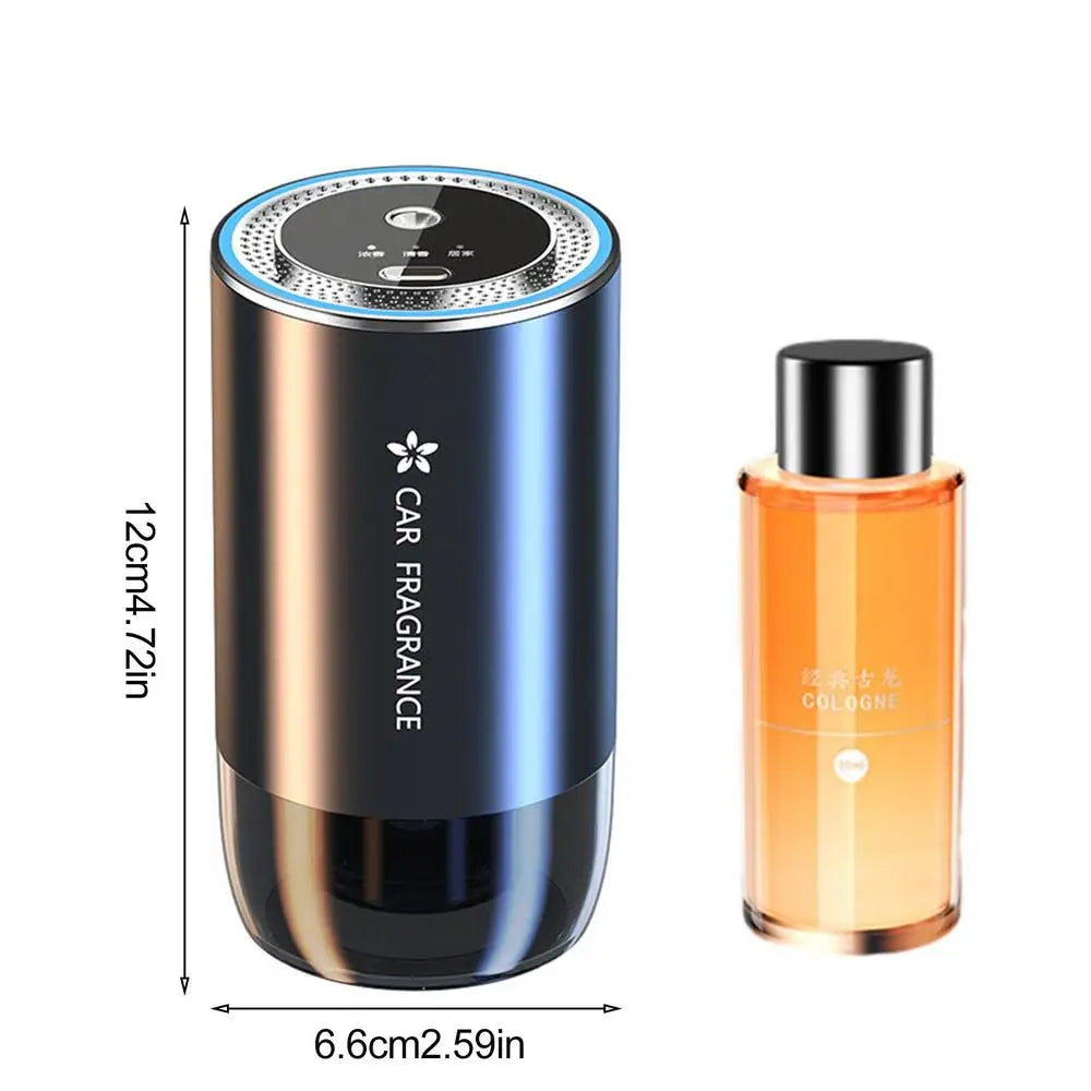Car Diffusers For Essential Oils Smart Car Diffuser Perfume Adjustable Concentration Car Fragrance Diffuser 50ml Car Aromatherap