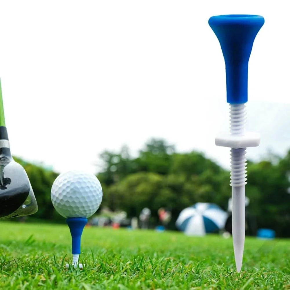 5/10/15PCS Golf Tee Holder Adjustable Height Mini Golf Ball Tee Holder Portable Reusable Training Aids Outdoor Sports Accessorie