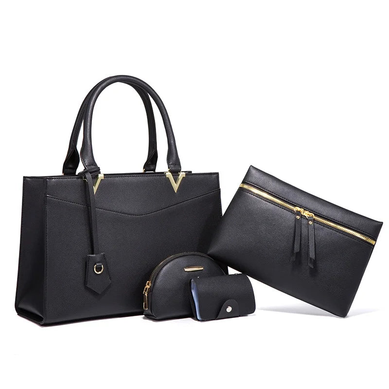 Women's Handbags Shoulder Bags For Female Luxury Designer Top-Handle Tote Bag Purse Wallet Quality Leather High-end texture