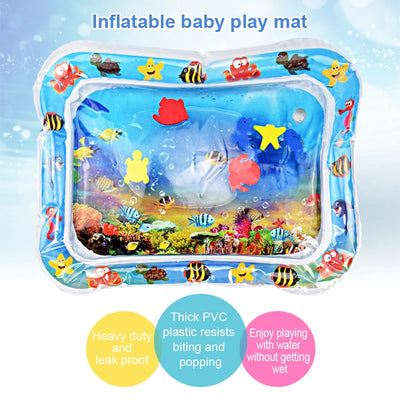 Baby Water Mat Inflatable Cushion Infant Toddler Water Play Mat for Children Early Education Developing Kid Toys Summer Toy Gift