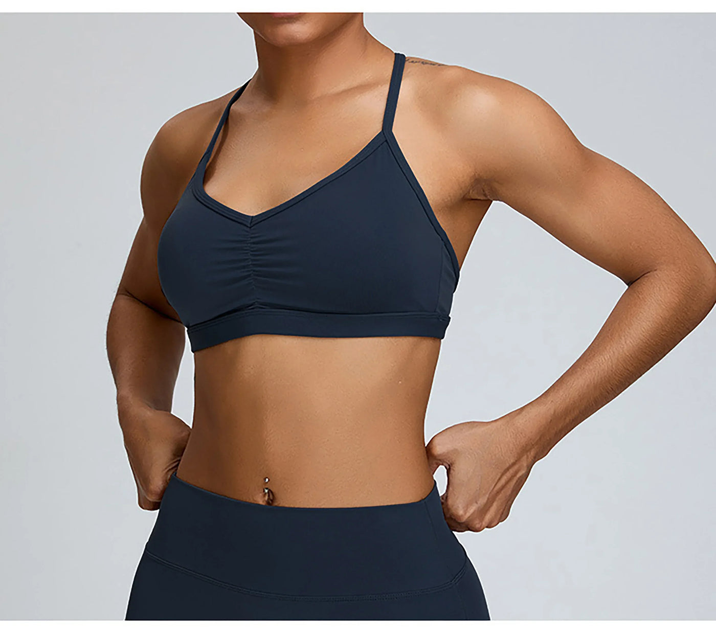 Sexy Scrunch Sports Bra Gym Top Women Running Back Cross Top Women Sportswear Yoga Underwear Fitness Workout Yoga ClothingWomen