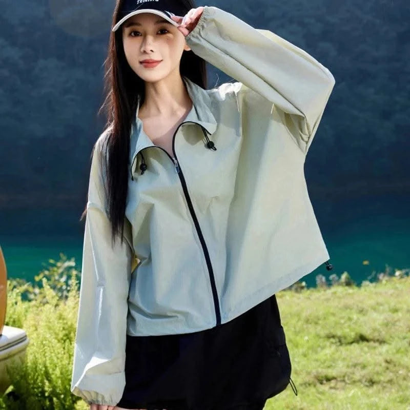 Summer Thin Sunscreen Jacket Women