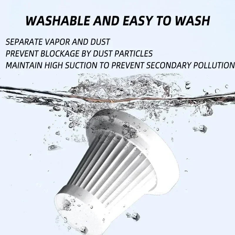 Portable wireless car vacuum cleaner, mini vacuum cleaner, powerful vacuum cleaner, portable USB car, 5500PA