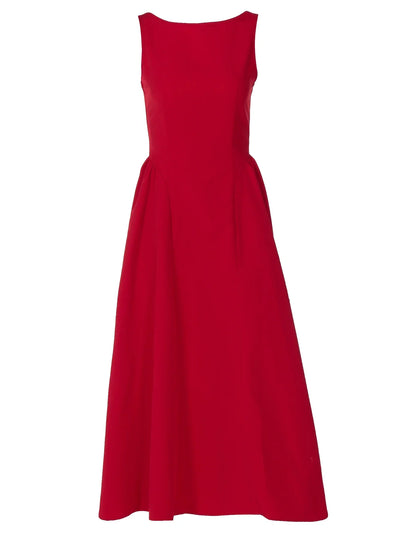 Dulzura Sexy Elegant Midi Dress Backless Solid Ruched Women Luxury Dresses Lady Evening Party Birthday Club Summer Y2K Clothes