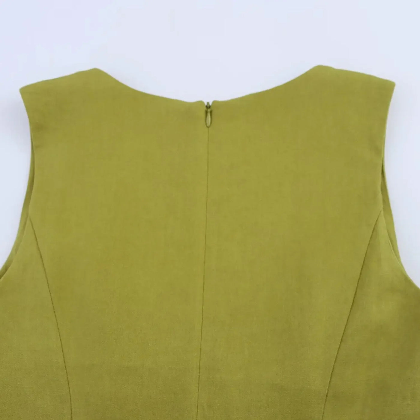 TFMLN Women's A-line Long Dress Elegant Square Neck Sleeveless Wide Sling Maxi Dresses 2025 Summer Lady Commute Button Dresses