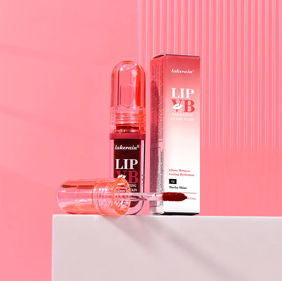 Lip Stain Vb Hydrating Gloss Stain 12HR Hydration Long-Lasting Moisturize Nourish Lips Hydra Honey Instant Glossy Wetness Makeup
