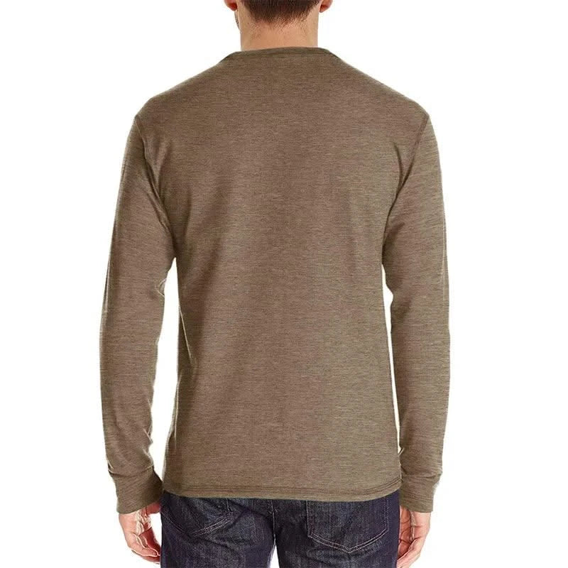 Men's Fashion Casual O Neck Long Sleeve Tops |T-Shirts| Gym | Soccer | Tees | Streetwear | Men & Teenager's Clothing