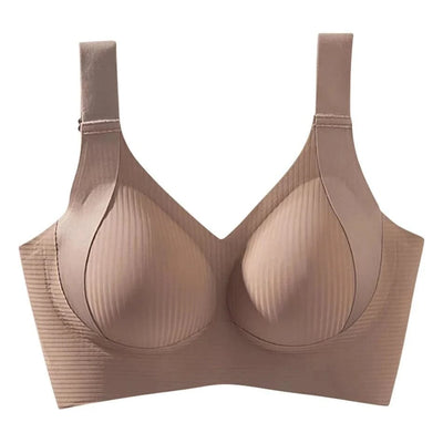 Maternity Bra Full Coverage Bralette for Large Bust Women Seamless Minimizer Bra with Wide Band Anti-Slip Adjustable Straps