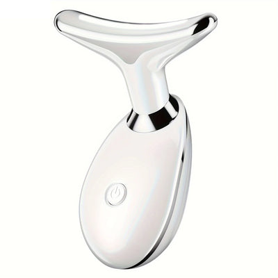 Neck Massager Multi-function to remove neck lines decree lines vibration hot beauty massager EMS electric neck instrument