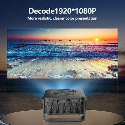 M60 Portable Projector Home 1080P HD Thin and Light Projector Mobile Phone Projection WIFI