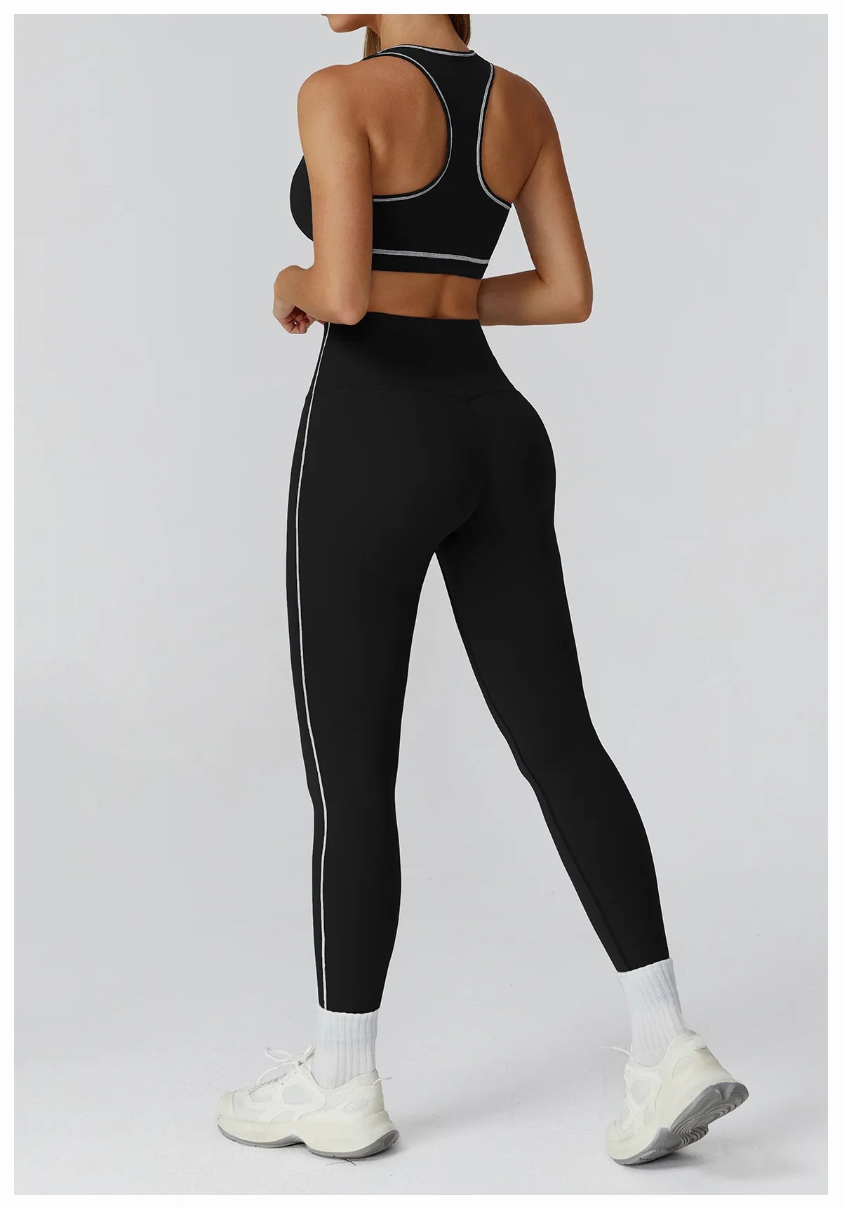 Yoga Bra Women Breathable Sports Bra Anti-Sweat Fitness Shockproof Crop Top Push Up Gym High Strength Workout Underwear