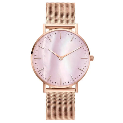 Luxury Brand Watches For Women Fashion Alloy Analog Ladies Quartz Wrist Watches Simple Elegant Women Watch Gifts Montre Femme
