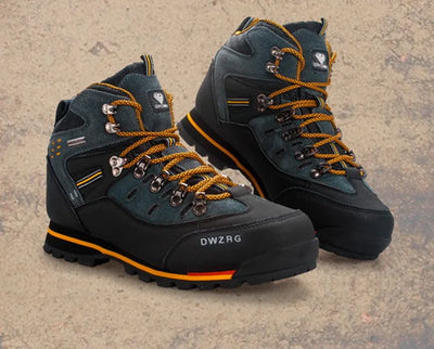 2023 Men Outdoor Ankle Boots Waterproof Sports Shoes Mountain Climbing Classic Footwear Leather Sneakers Hiking Boots Fashion