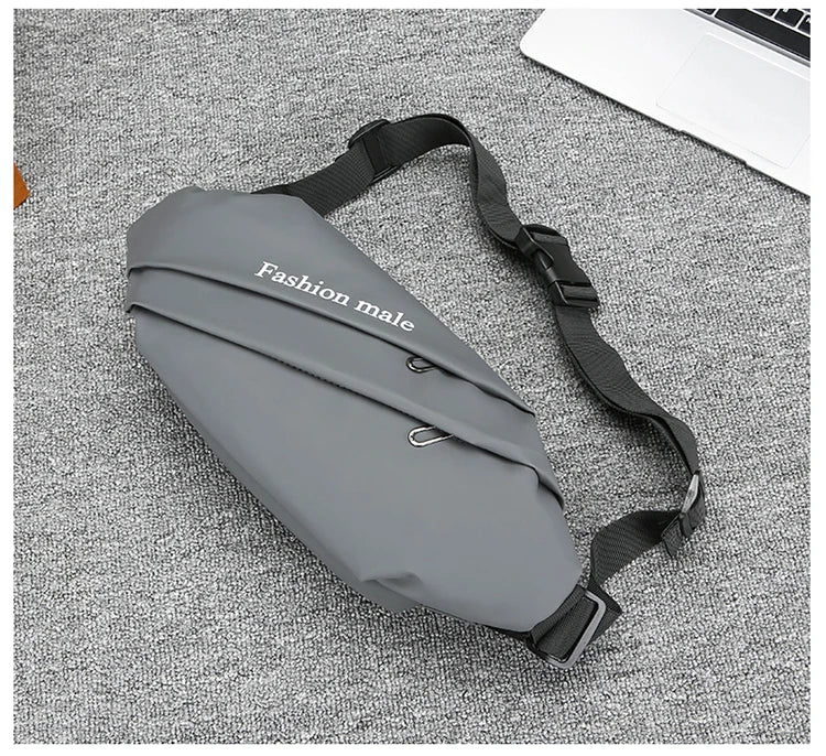Men’s Fashion Crossbody Casual Bags Unisex Fashion Shoulder Bag Adjustable Strap Durable Daily Use Sling Bag