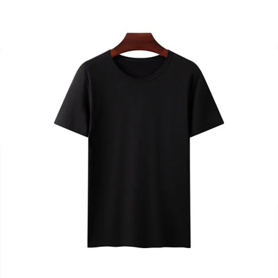 Oversized Summer T Shirts for Women Men White and Black Casual Female Korean Streetwear Tees Unisex Basic Solid Young Cool Tops
